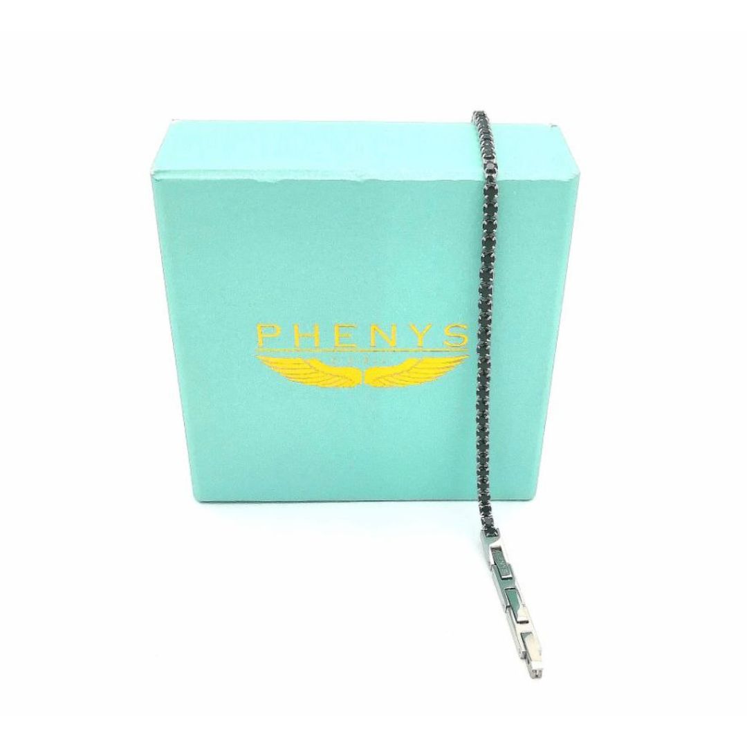 Phenys - BRACCIALE BLACK TENNIS