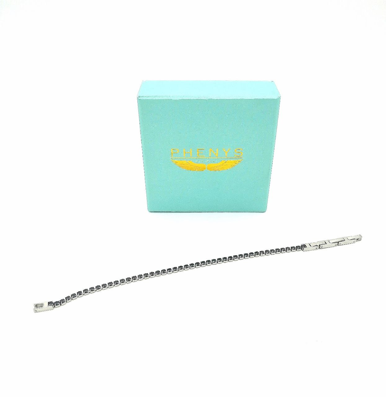 Phenys - BRACCIALE BLACK TENNIS